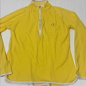 Masters Women's Magnolia Lane 1/4 Zip Pullover Medium Yellow